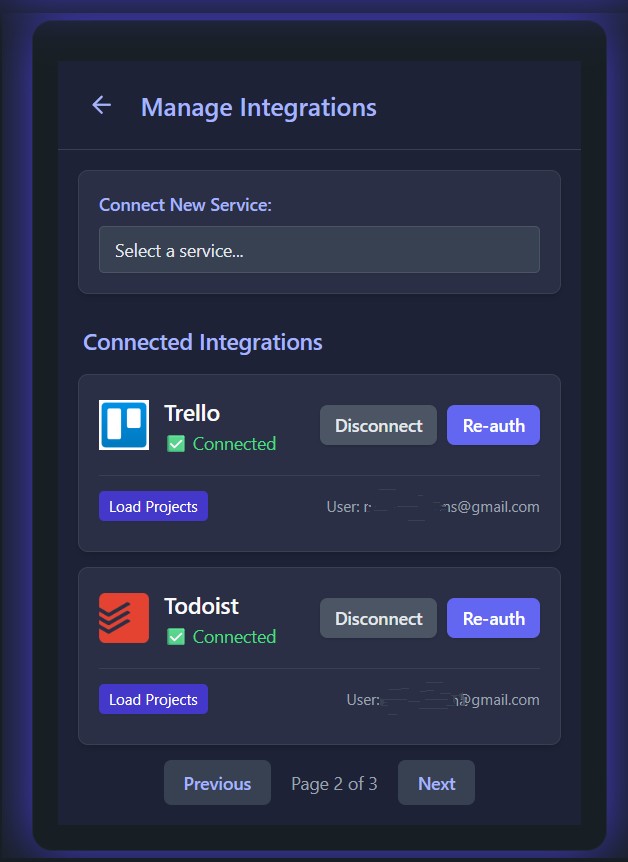 TaskWhip Trello Integration